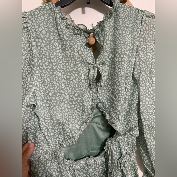 Dokotoo Mini Women Dress Mint Green - Picture 7 of 12